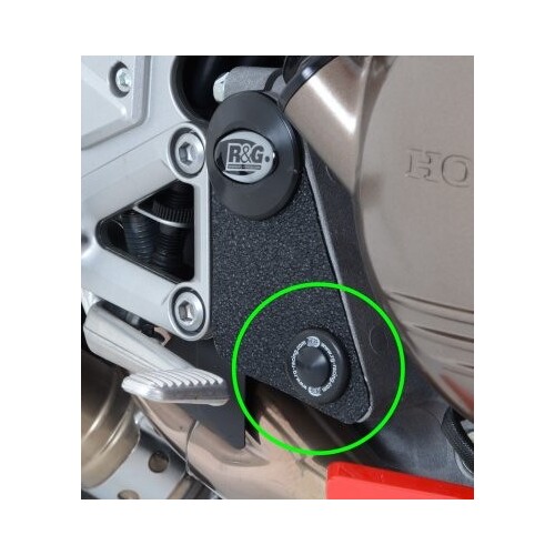 R&G Racing Frame Plug To Suit Honda VFR 800 '14- and Crossrunner '15- (RHS Bottom Only)