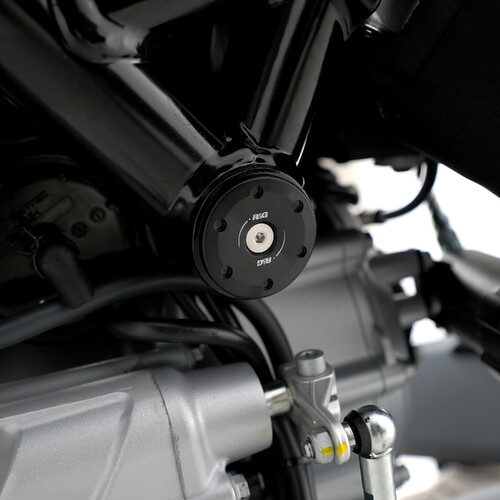 R&G Racing Frame Plug To Suit Kawasaki Ninja H2(R) '15-, Ninja H2 SX '18- (RHS, Lower) & Moto Guzzi V100 '23-, Stelvio '24- (LHS Only).