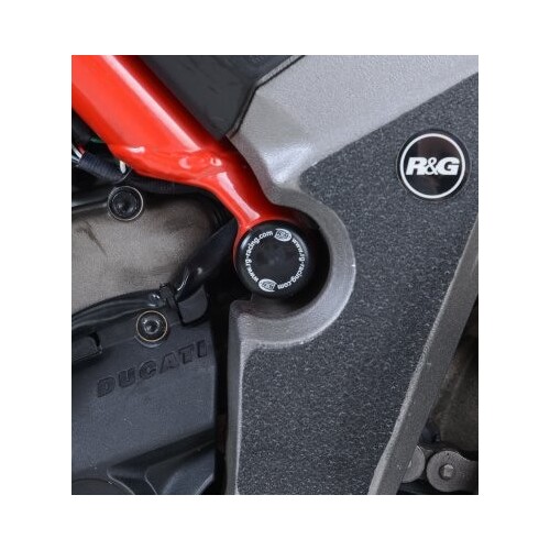 R&G Racing Frame Plug To Suit Ducati Multistrada V2(S) '22-, Ducati DesertX '22-, Ducati Multistrada 1200S '15-, Multistrada 950 '17- '21/ 950S '19- '