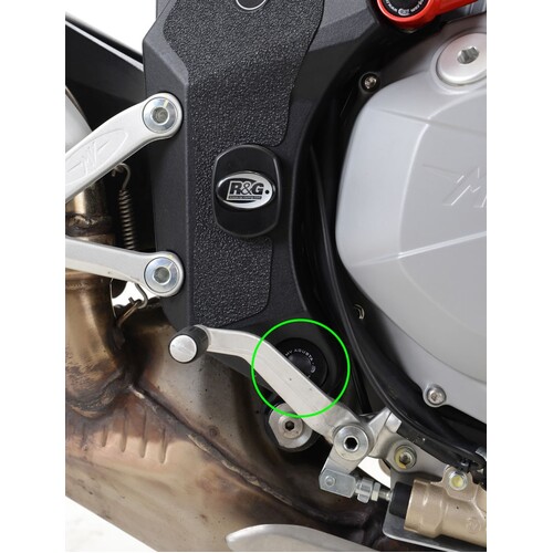 R&G Racing Frame Plug To Suit MV Agusta Brutale 1090, 1090R, 1090RR '13- (RHS Cast Frame)