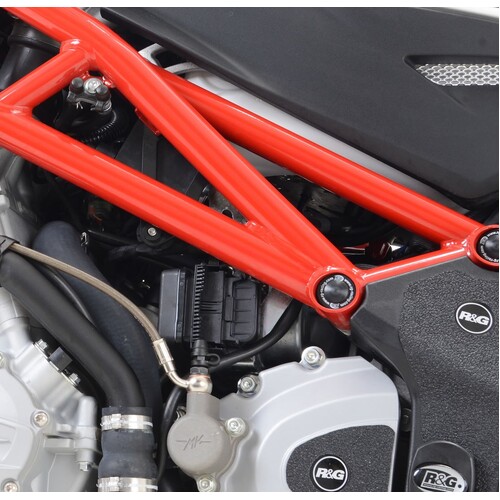 R&G Racing Frame Plug To Suit MV Agusta Brutale 1090, 1090R, 1090RR '13- (RHS Mid Frame)