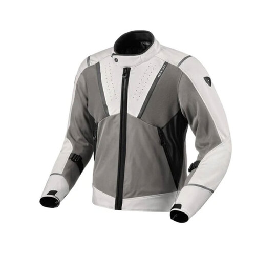 REV'IT Airwave 4 Jacket (Colour And Size:Silver-Anthracite, 3XL)