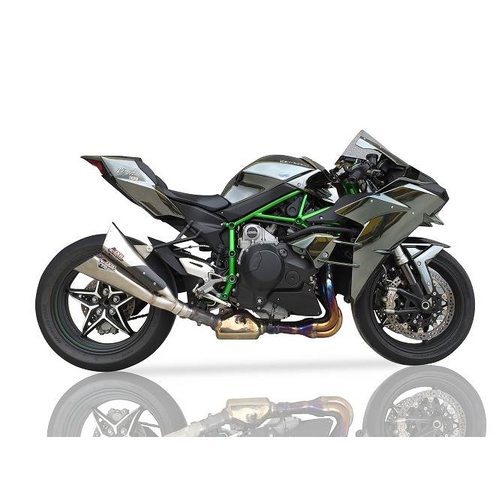 IXIL SLIP ON - DOUBLE SLASHED CONE XTREM To Suit KAWASAKI NINJA H2 15-20 (ZXT00N ZXT00X ZXT02J)