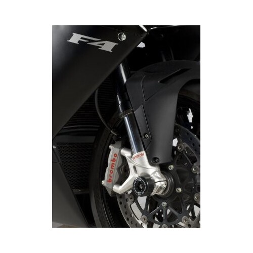 R&G Racing Fork Protectors To Suit MV Agusta F4RR '10- (Ohlins Forks Only)