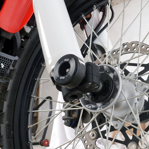 R&G Racing Fork Protectors To Suit Honda CRF250 Rally '20-, CRF250L '20-, Honda CRF300L '21- & CRF300 Rally '21-