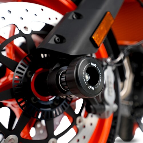 R&G Racing Fork Protectors To Suit Husqvarna Norden 901 '22-, KTM 890 SMT '23- & CF MOTO 800MT Sport / Touring / Explore '22-