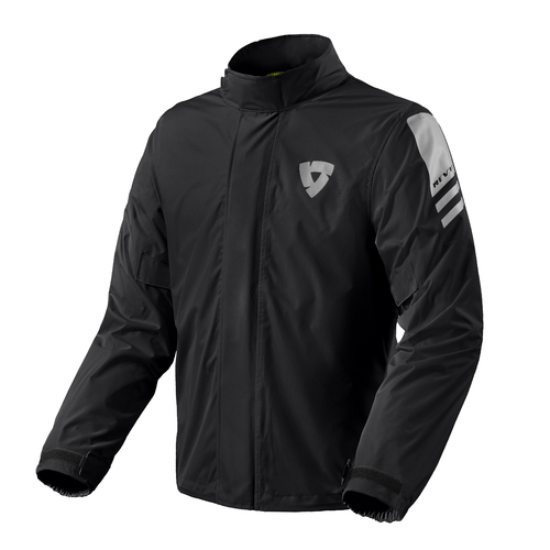 REV'IT! Cyclone 3 H20 Rain Jacket [Colour And Size: Black, L]