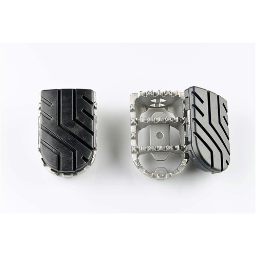 SW-Motech ION footrests. Stainless steel. In pairs. (FRS.00.011.10000/S)