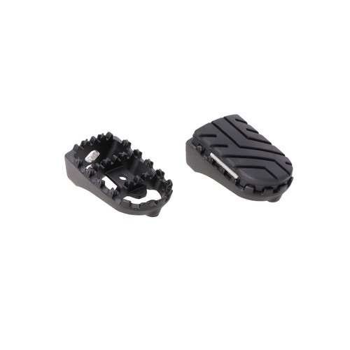 SW-Motech ION Footrest Kit Black. Honda XL650V / XL700V, Moto Mori. X Cape.(FRS.01.011.10101/B)