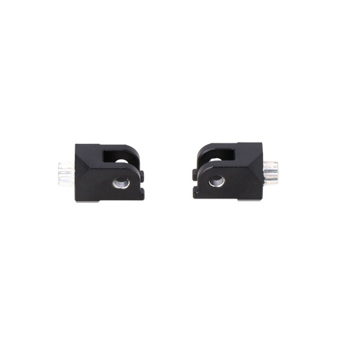 SW-Motech Mounting Kit For EVO footrest.Black. Honda / BMW / Triumph / Voge - models.(FRS.01.112.80401/B)