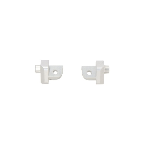 SW-Motech Mounting Kit For EVO footrest. Silver. Aprilia, BMW, Suzuki models. (FRS.05.112.80002/S)