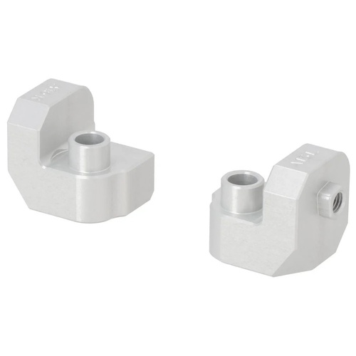 SW-Motech Mounting Kit For ION footrest. Silver. Yamaha Tenere 700 models (19-). (FRS.06.011.80201/S)
