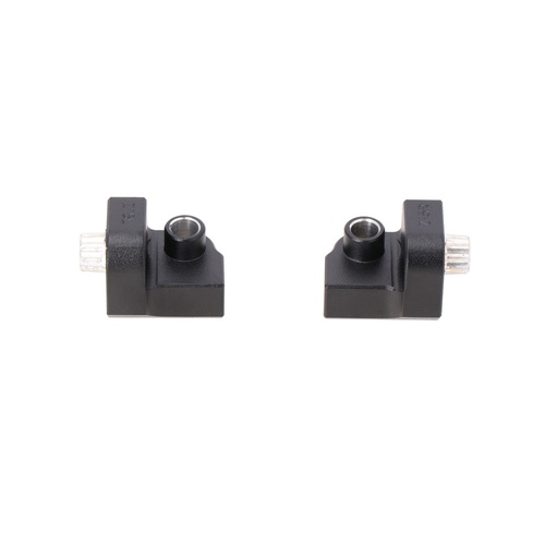 SW-Motech Mounting Kit For EVO footrest. Black. Yamaha Tenere 700 Modelle (19-). (FRS.06.112.80201/B)