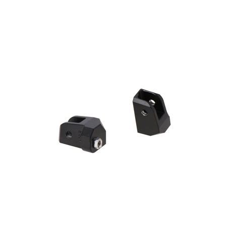 SW-Motech Mounting Kit For ION footrest.Black. BMW R 1200 GS, R 1250 GS, R 1300 GS.(FRS.07.011.80302/B)