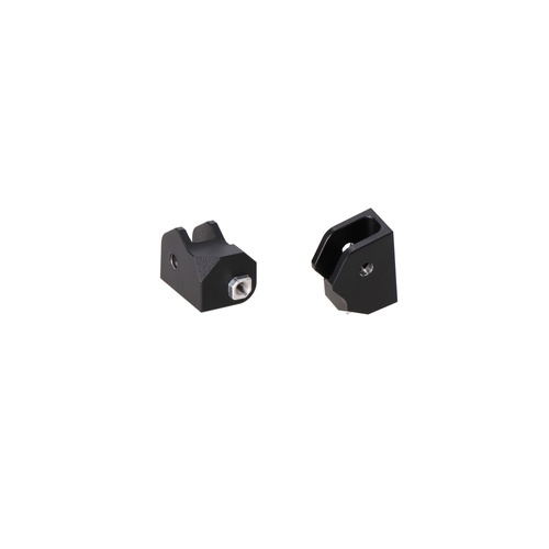 SW-Motech Mounting Kit For ION footrest.Black. BMW R1100GS (93-99) / R1200GS (04-12).(FRS.07.011.80501/B)