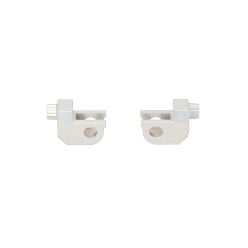 SW-Motech Mounting Kit For EVO footrest. Silver. Kawasaki models. (FRS.08.112.80102/S)