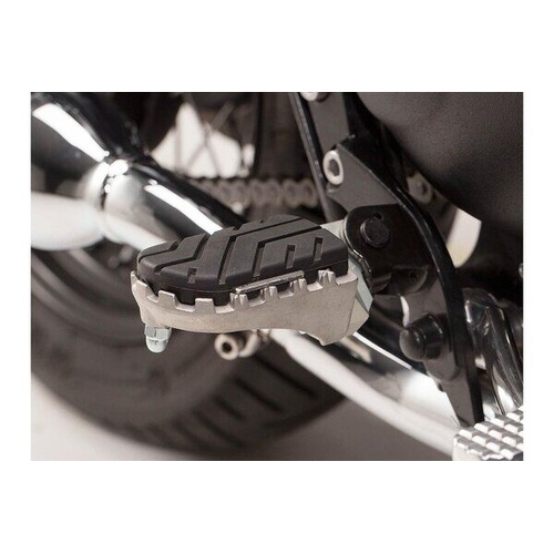 SW-Motech ION Footrest Kit For Triumph Bonneville/T100 (04-16), Scrambler (05-). (FRS.11.011.10201/S)