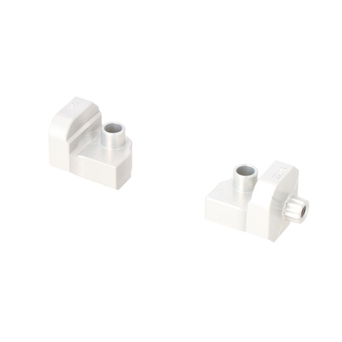 SW-Motech Mounting Kit For EVO footrest. Silver. Aprilia Touareg 660 (21-) (FRS.13.112.80200/S)