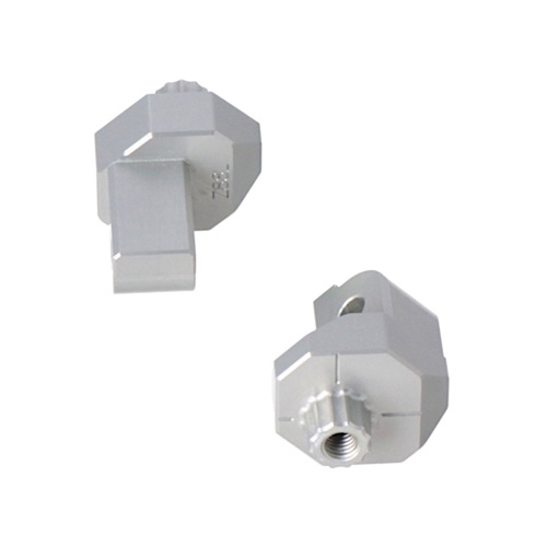 SW-Motech Mounting Kit For EVO passenger footrest. Silver. Harley-Dav. Pan America, BMW R 1300 GS. (FRS.18.112.80100/S)