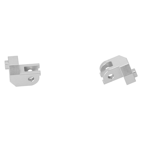 SW-Motech Mounting Kit For ION footrest. Silver. Ducati Multistrada V4 / V2, DesertX. (FRS.22.011.80201/S) Superseded from SW-FRS2201180200-S