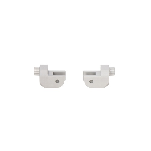 SW-Motech Mounting Kit For EVO footrest. Silver. Ducati models / Benelli TRK 502 X (18-). (FRS.22.112.80002/S)