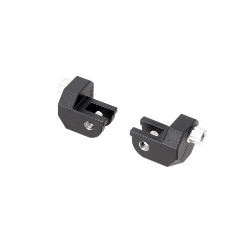 SW-Motech Mounting Kit For EVO footrest.Black. Ducati Multistrada V4 / V2, DesertX.(FRS.22.112.80201/B)