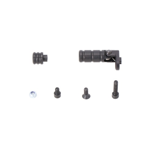 SW-Motech Gear lever tread. Black. Smooth. incl. extension. (FSC.00.127.10200/B)