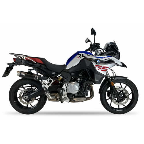 IXIL SLIP ON - SPORT XTREM BLACK To Suit BMW F 750 GS 18-23 (4G85/R MG85/R)