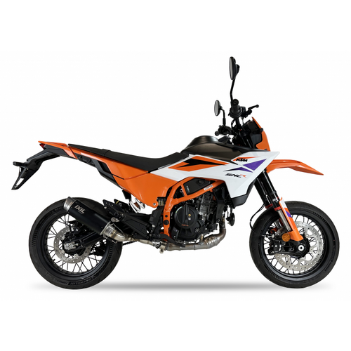 IXIL SLIP ON - SPORT XTREM BLACK To Suit KTM 390 ADVENTURE R / ENDURO X + R / SMC R 2025