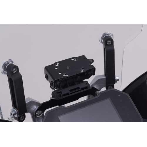 SW-Motech GPS Mount For Cockpit - Black. Voge 650 DS/X (21-). (GPS.02.049.10000/B)
