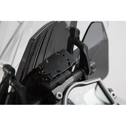 SW-Motech GPS Mount For Cockpit - Black. KTM 1290 Super Adventure (14-). (GPS.04.588.10000/B)