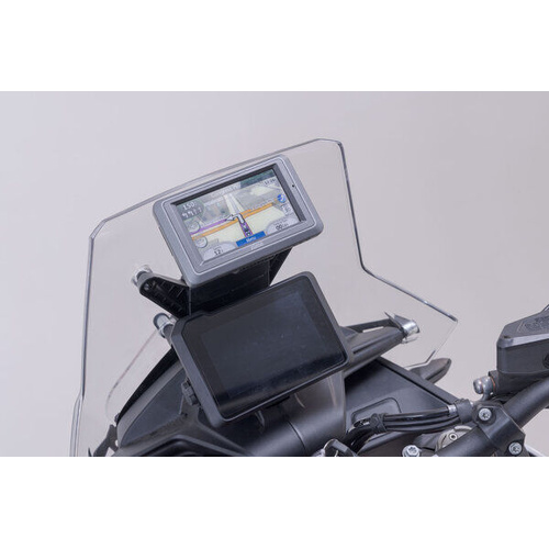 SW-Motech GPS Mount For Cockpit - Black. KTM 890 Adv (22-). (GPS.04.918.10000/B)