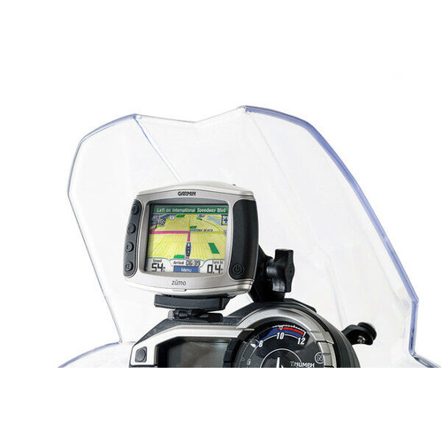 SW-Motech GPS Mount For Cockpit - Black. Triumph Tiger 800/800 XC, XR (10-17). (GPS.11.823.10001/B)