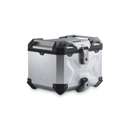 SW-Motech TRAX ADV Top Case System - Silver. F750/850GS (17-). For stainless steel ra.(GPT.07.897.70000/S)