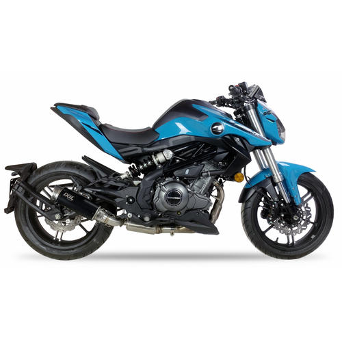 IXIL SLIP ON - SPORT XTREM BLACK To Suit QJ MOTOR SRK 400