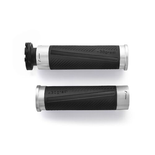 Rizoma 30Gradi Grips, Color Silver