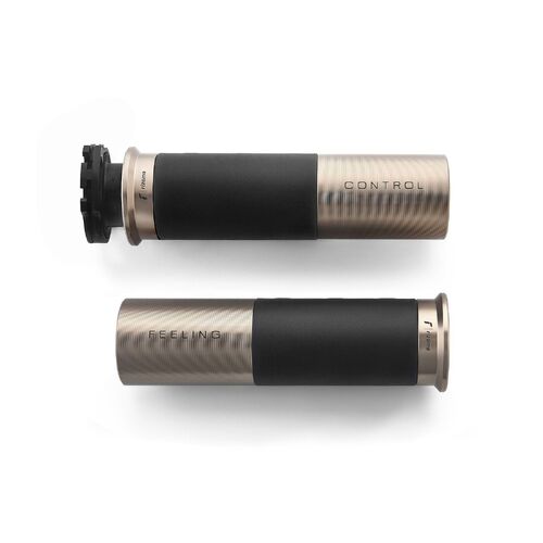 Rizoma Icon Grips, Color Bronze