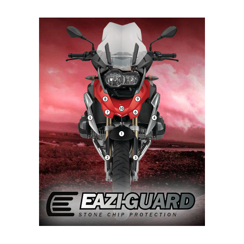 Eazi-Guard Paint Protection Film for BMW R1200GS 2014 - 2016  gloss