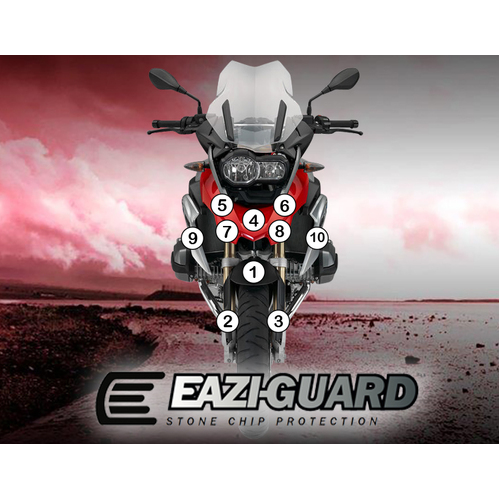Eazi-Guard Paint Protection Film for BMW R1200GS 2014 - 2016  matte