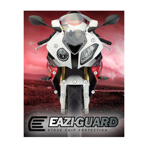 Eazi-Guard Paint Protection Film for BMW S1000RR HP4 2009 - 2014  gloss