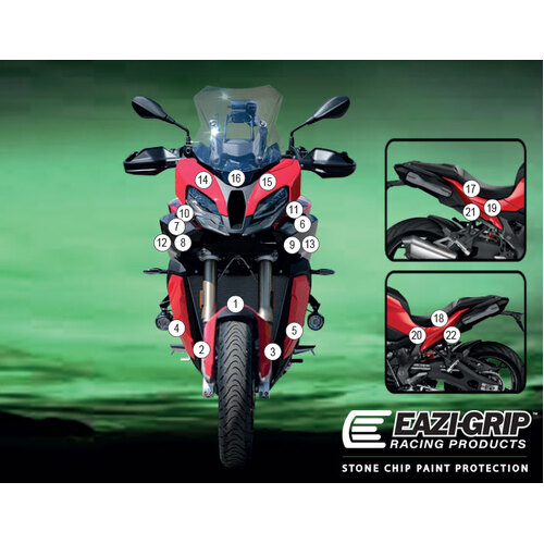 Eazi-Guard Paint Protection Film for BMW S1000XR 2020  gloss