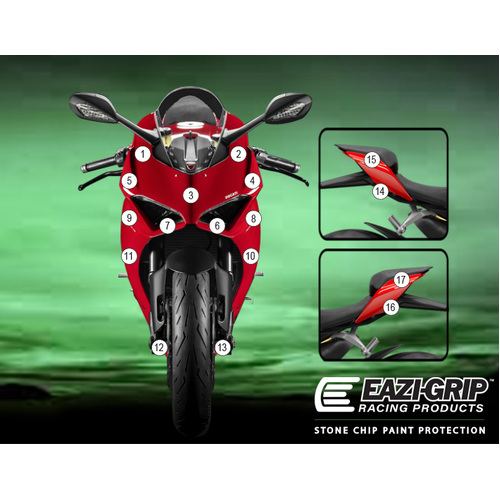 Eazi-Guard Paint Protection Film for Ducati Panigale V2  matte