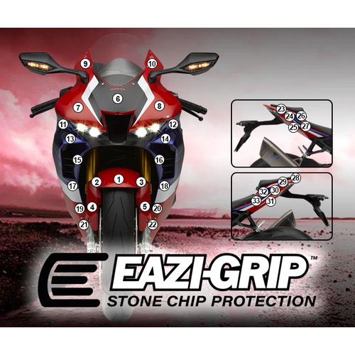 Eazi-Guard Paint Protection Film for Honda CBR1000RR-R 2020  gloss
