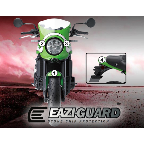 Eazi-Guard Paint Protection Film for Kawasaki Z900RS Cafe  matte