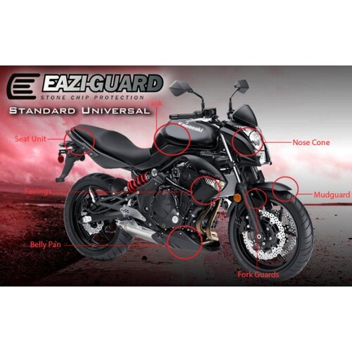 Eazi-Guard Stone Chip Paint Protection Film  Standard DIY-cut Universal Kit  matte