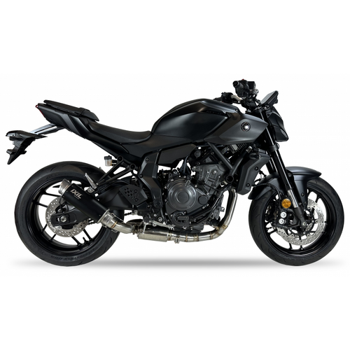 IXIL FULL SYSTEM - SPORT XTREM BLACK To Suit YAMAHA MT-07 21-24 (RM33 RM34)
