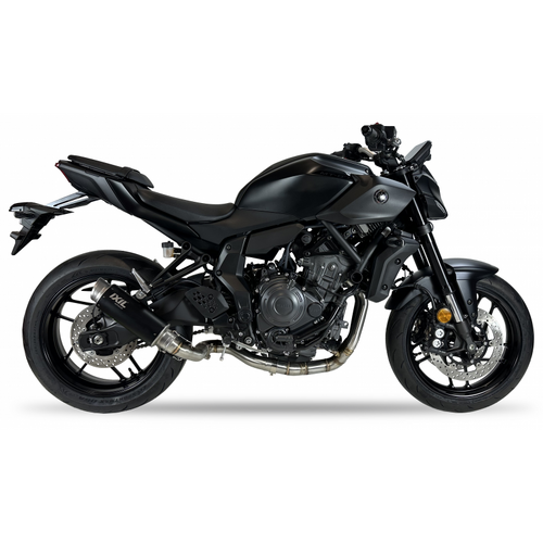 IXIL RACING FULL SYSTEM - SPORT XTREM BLACK To Suit YAMAHA MT-07 21-24 (RM33 RM34)