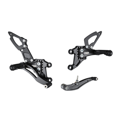 Bonamici Racing Rearsets (Street Version) To Suit Honda CBR1000RR 2004 - 2007
