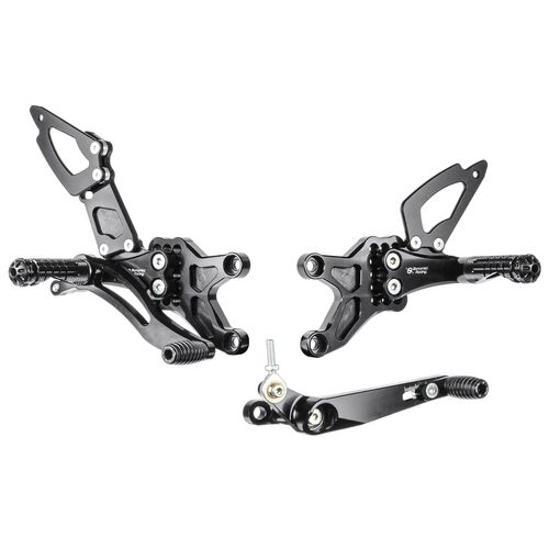 Bonamici Racing Rearsets (Race Version) To Suit Honda CBR600RR 2007 - 2017