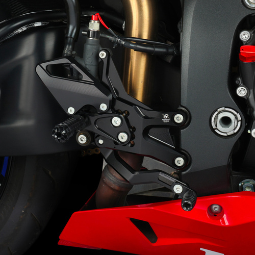 Bonamici Racing Rearsets To Suit Honda CBR600RR (2007 - Onwards)